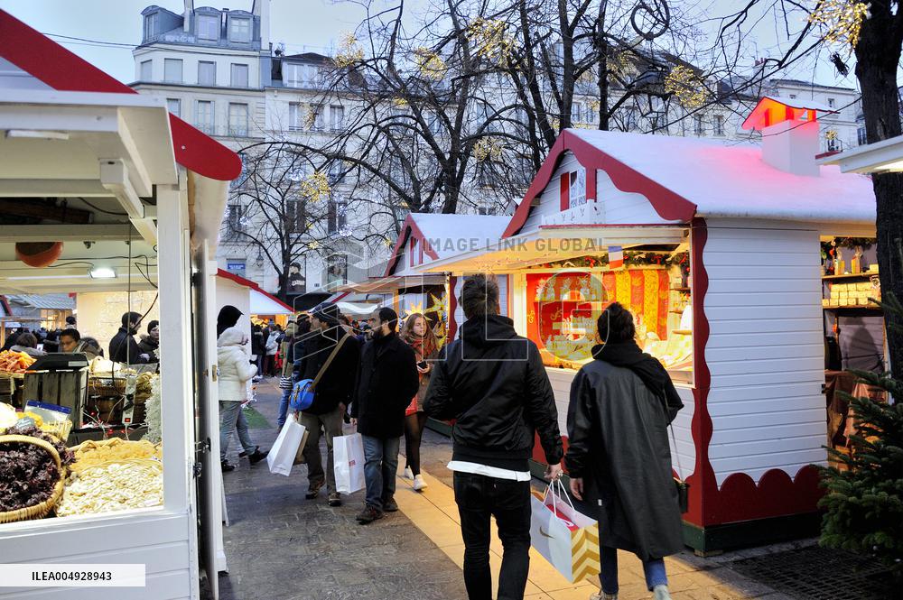 Illustration - Christmas in Paris