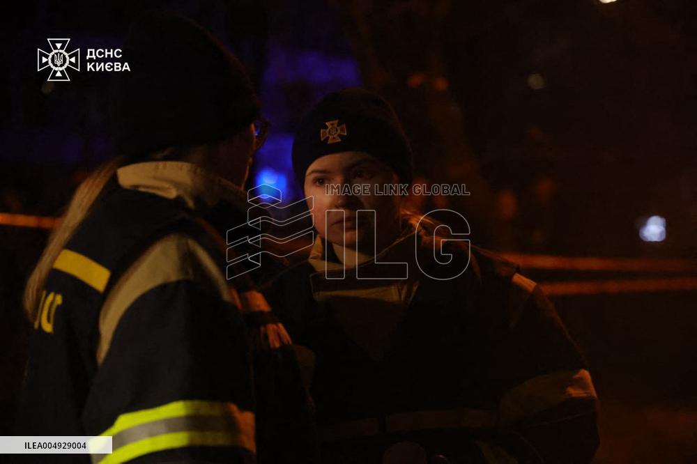 Night Attack in Kyiv Leaves Six Dead - Ukraine