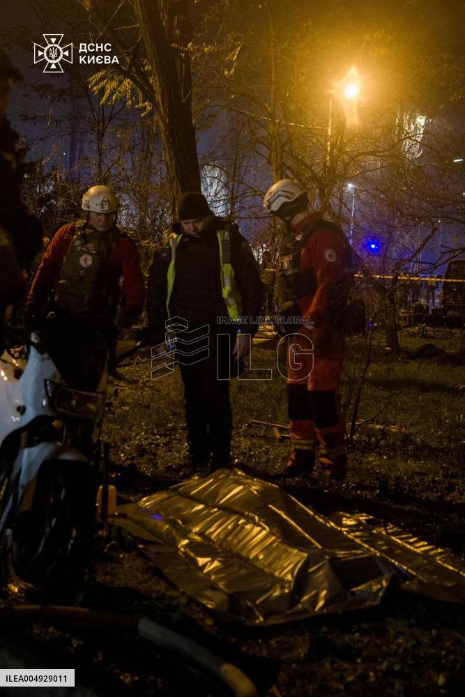 Night Attack in Kyiv Leaves Six Dead - Ukraine