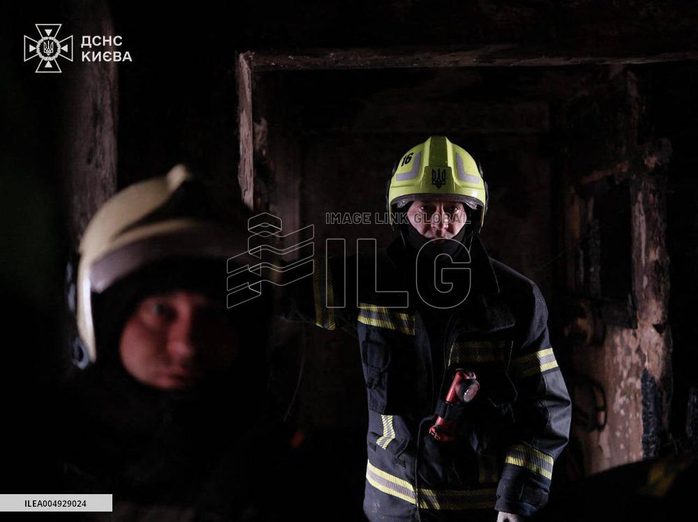 Night Attack in Kyiv Leaves Six Dead - Ukraine