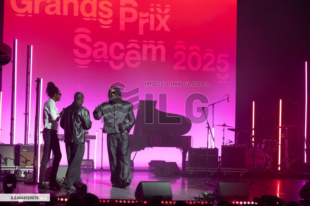 Grands Prix de la Sacem 2025 Ceremony - Paris