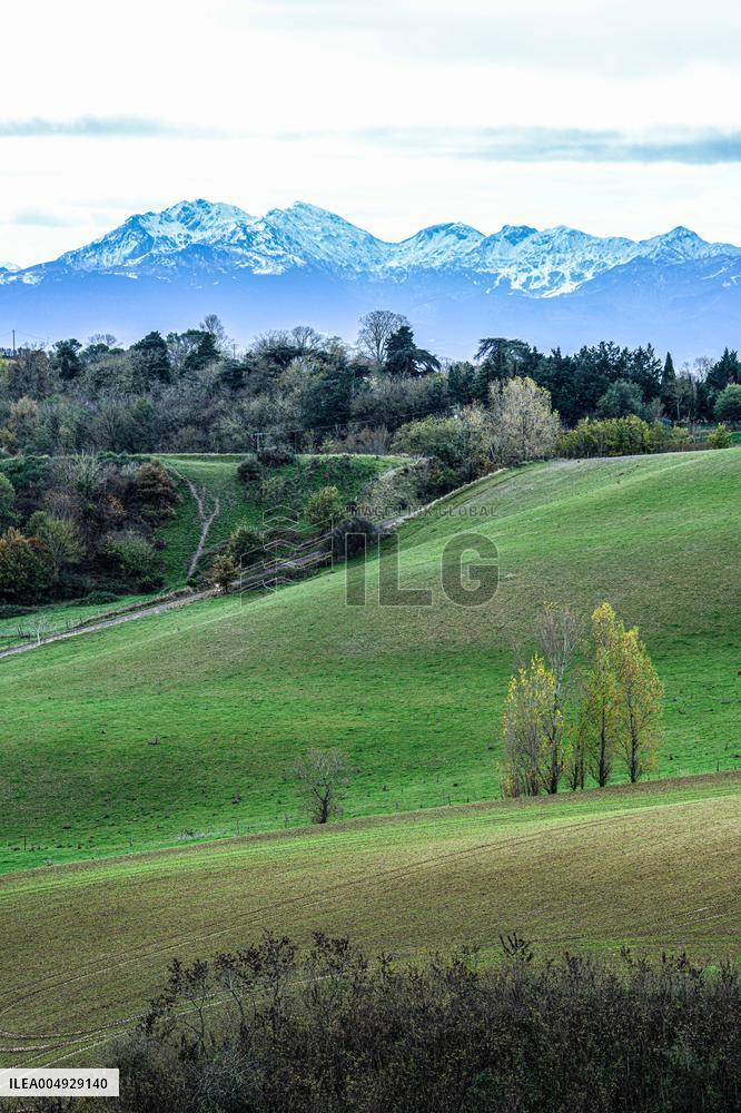 Illustration - Lauragais landscapes
