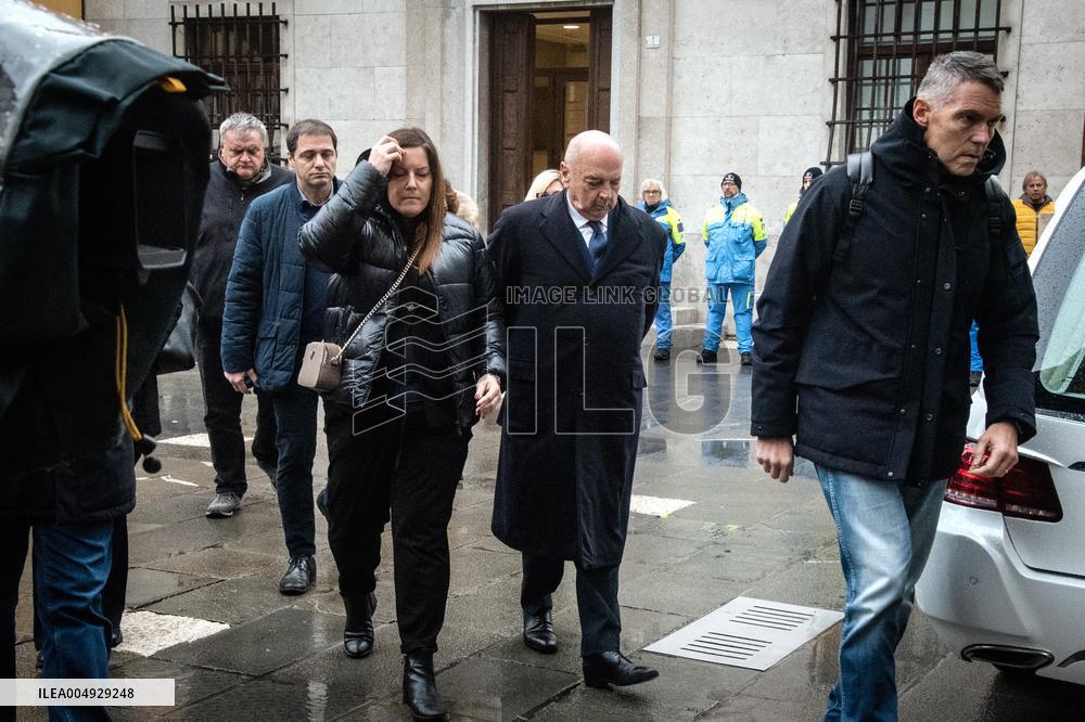 Funeral of Giovanni Trame in Muggia - Italy