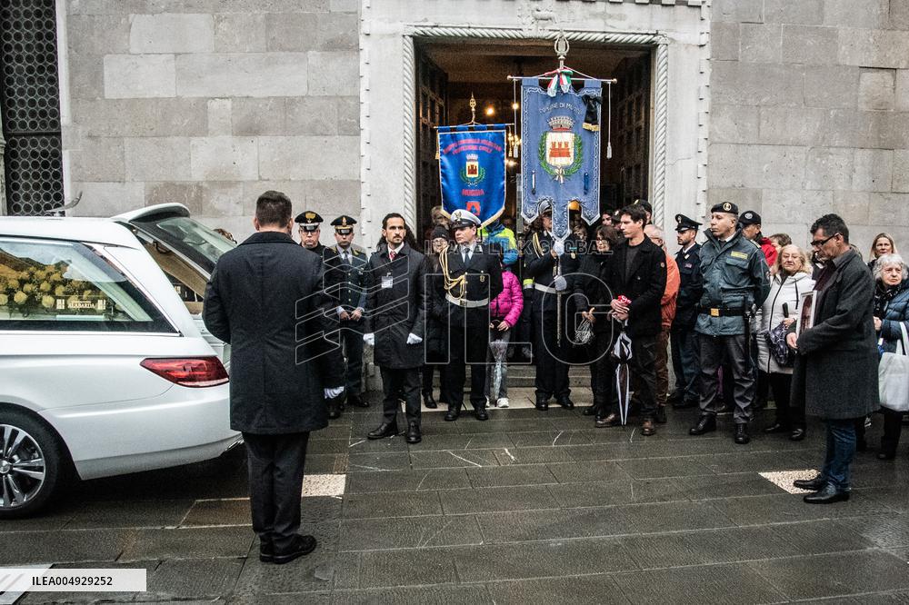 Funeral of Giovanni Trame in Muggia - Italy