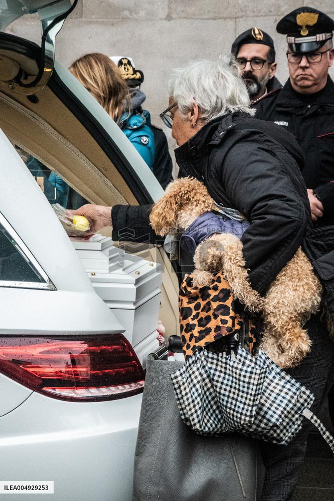 Funeral of Giovanni Trame in Muggia - Italy