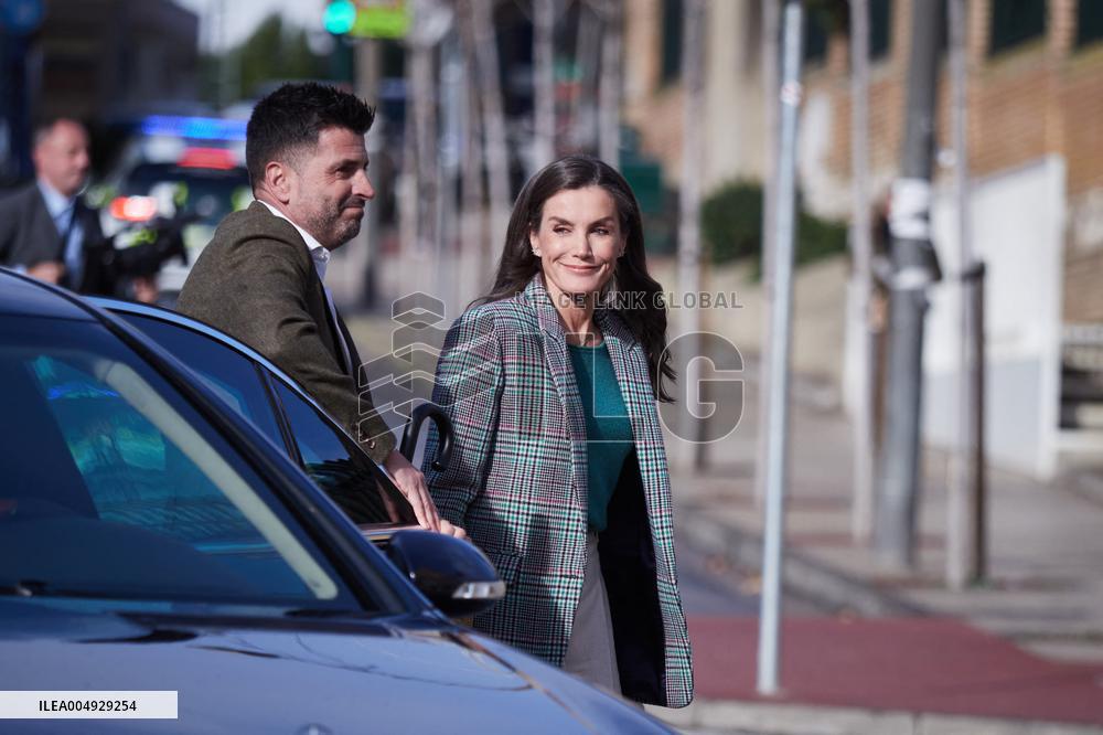 Queen Letizia At Tribute To Alejandro Amenabar - Tudela