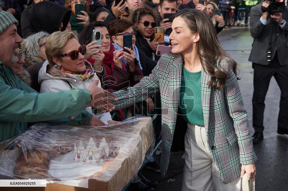 Queen Letizia At Tribute To Alejandro Amenabar - Tudela