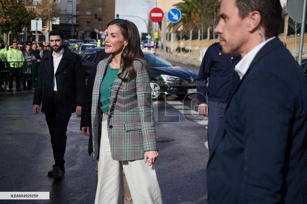 Queen Letizia At Tribute To Alejandro Amenabar - Tudela