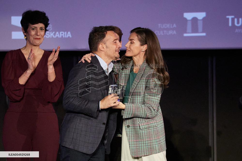 Queen Letizia At Tribute To Alejandro Amenabar - Tudela