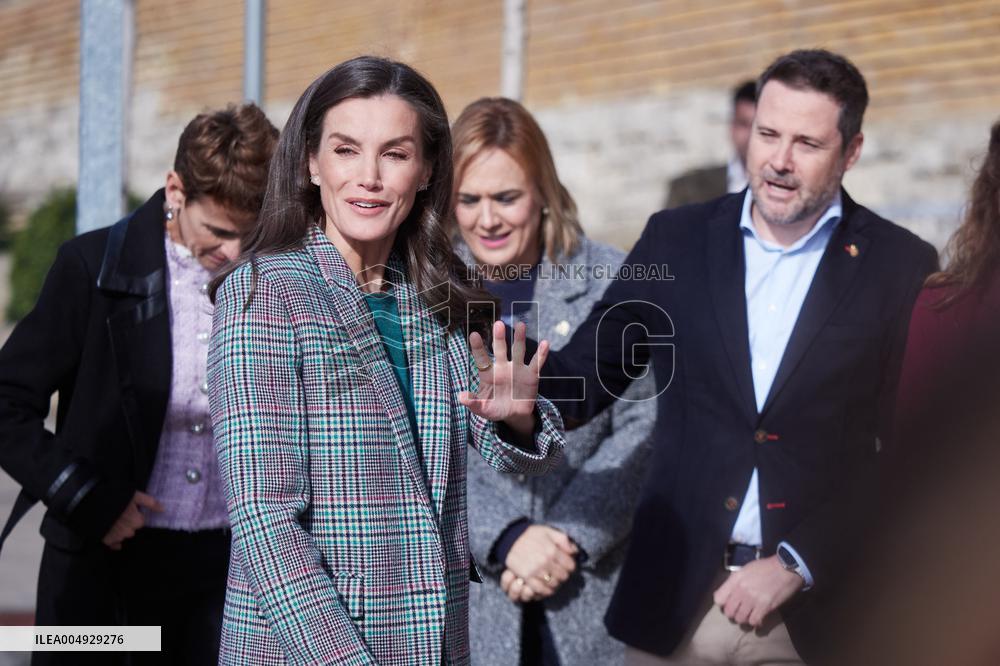 Queen Letizia At Tribute To Alejandro Amenabar - Tudela