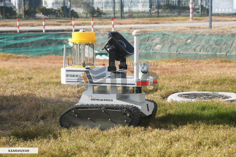 Airport Bird Control Robot