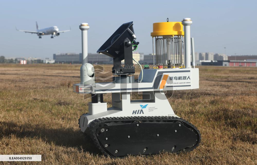 Airport Bird Control Robot