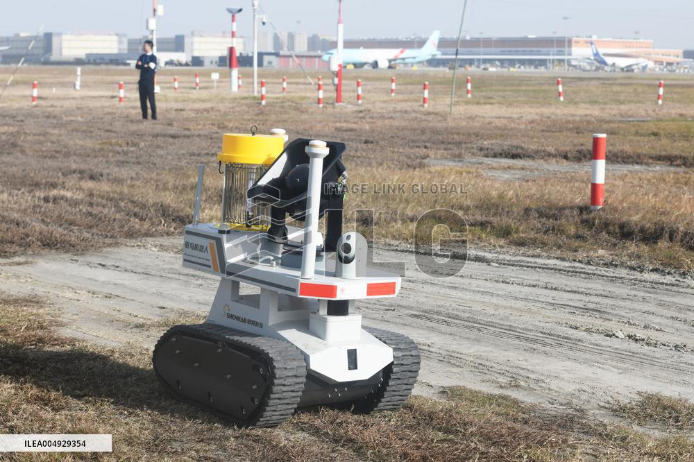 Airport Bird Control Robot