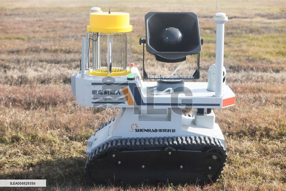 Airport Bird Control Robot