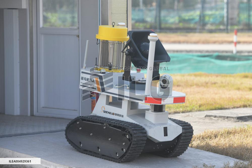 Airport Bird Control Robot