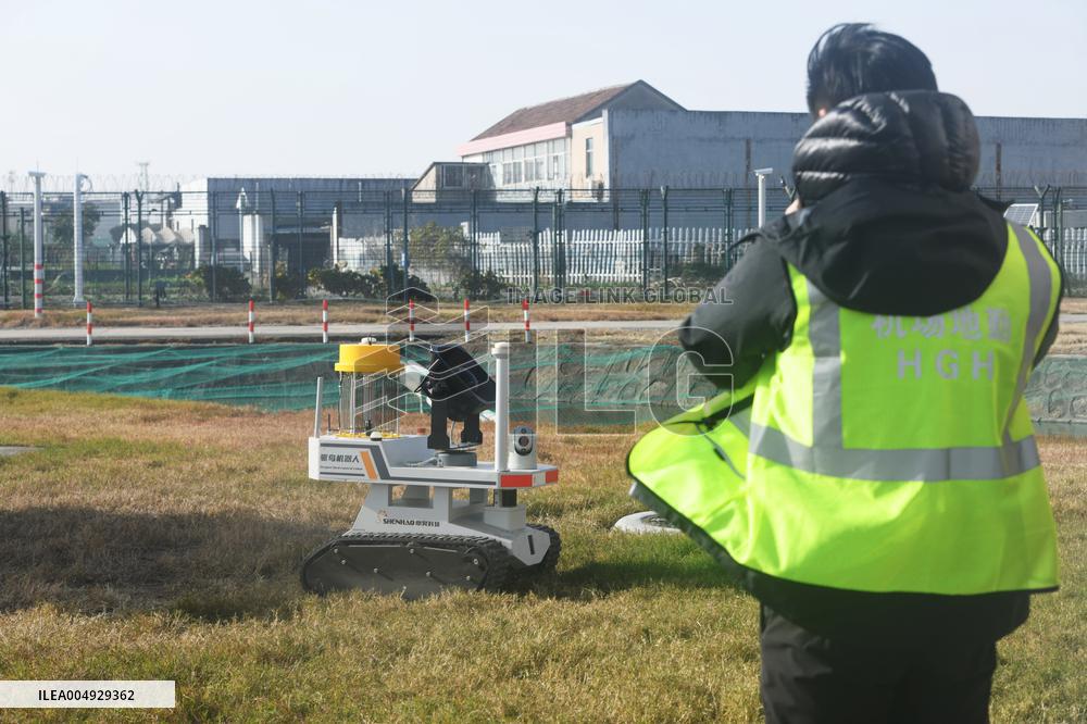 Airport Bird Control Robot