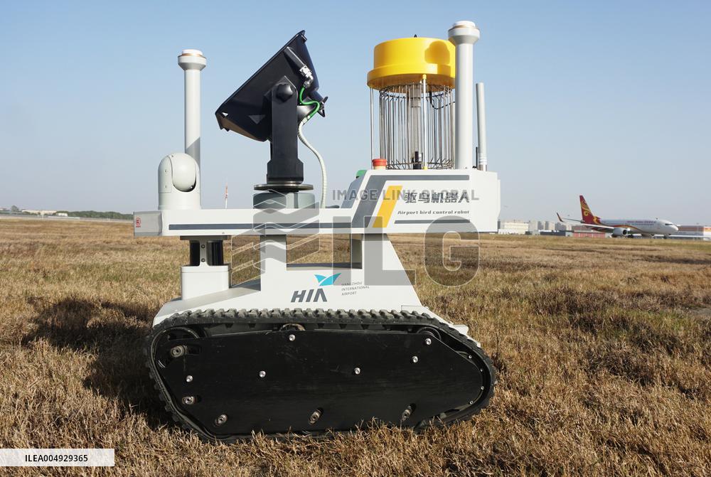 Airport Bird Control Robot