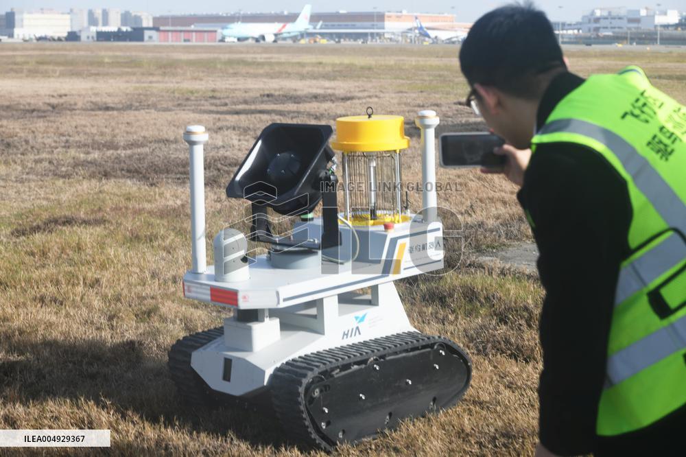 Airport Bird Control Robot