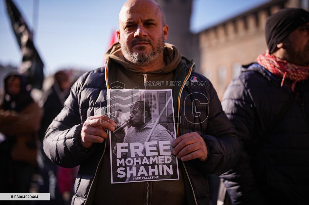 Sit-in For Imam Shahin Expelled From Italy - Torino