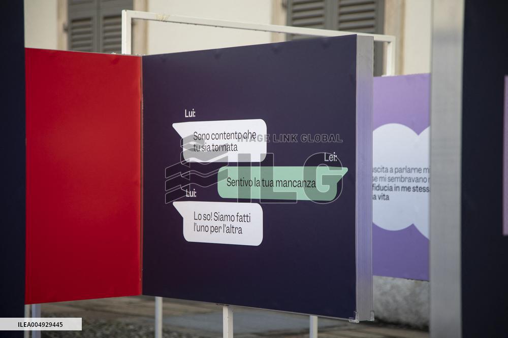 Inauguration Of The "The Labyrinth" Installation at the Royal Palace - Milan