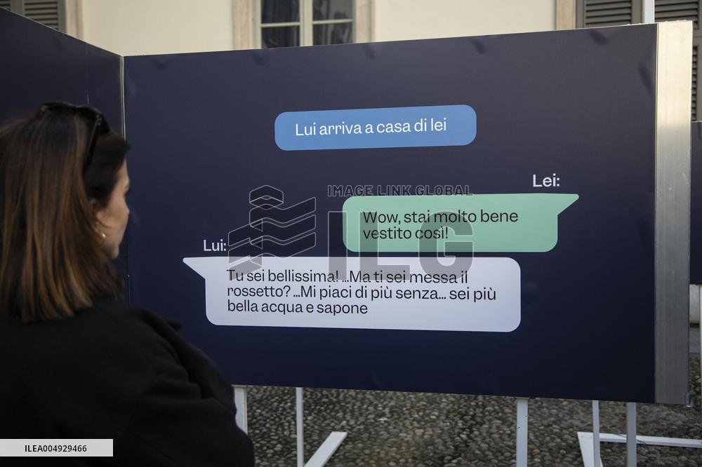 Inauguration Of The "The Labyrinth" Installation at the Royal Palace - Milan