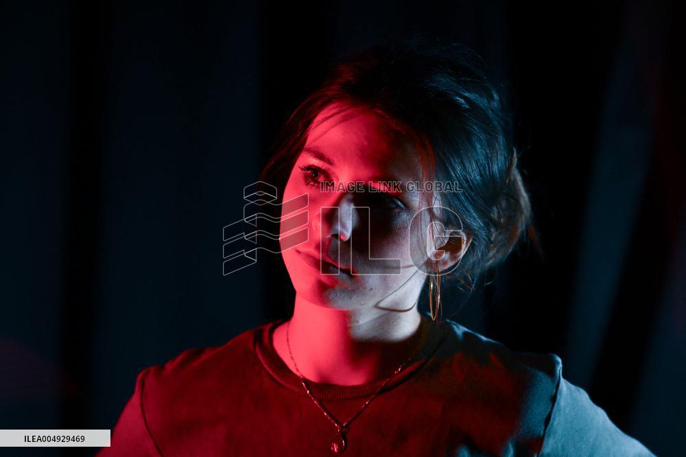 Rachida Dati and Edouard Geffray visit a cinema and a high school in Creteil near Paris FA