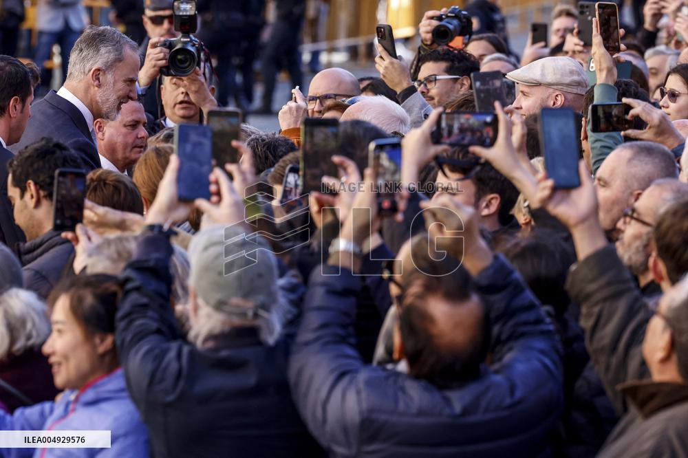 Felipe VI Presides over the 37th Edition of the Rei Jaume I Awards - Valencia