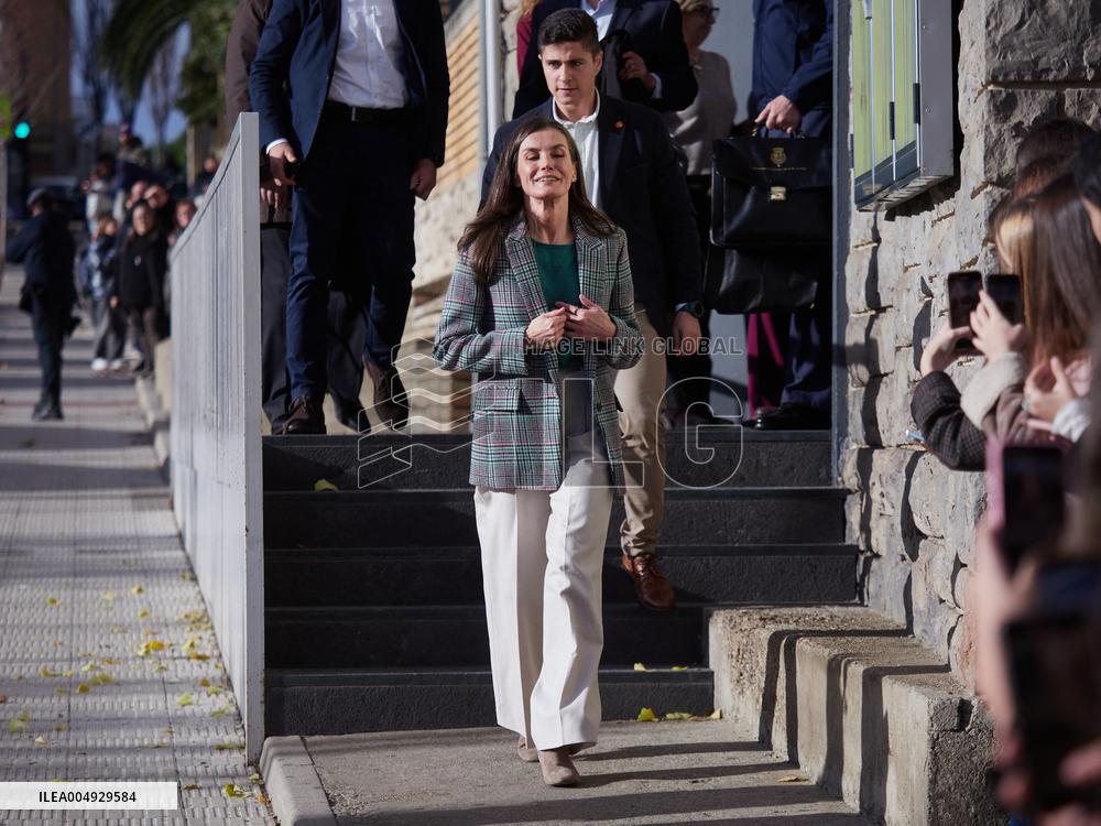 The Queen Attends The Tribute To Filmmaker Alejandro Amenabar - Tudela