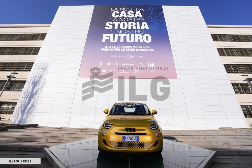 Fiat 500 Hybrid Media Drive In Torino - Italy