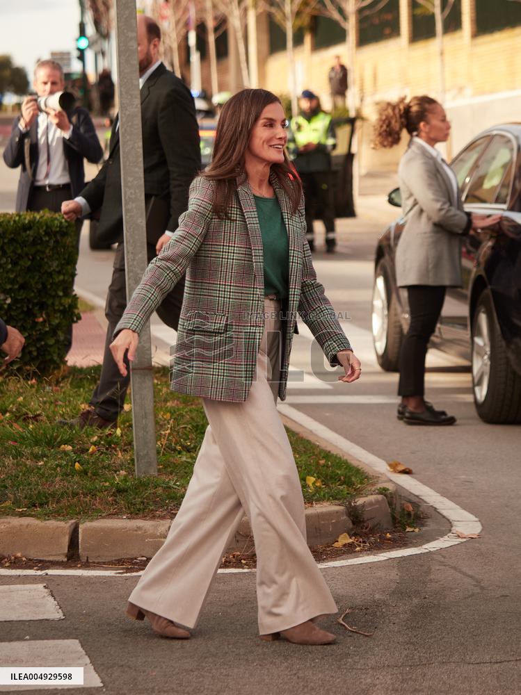 The Queen Attends The Tribute To Filmmaker Alejandro Amenabar - Tudela