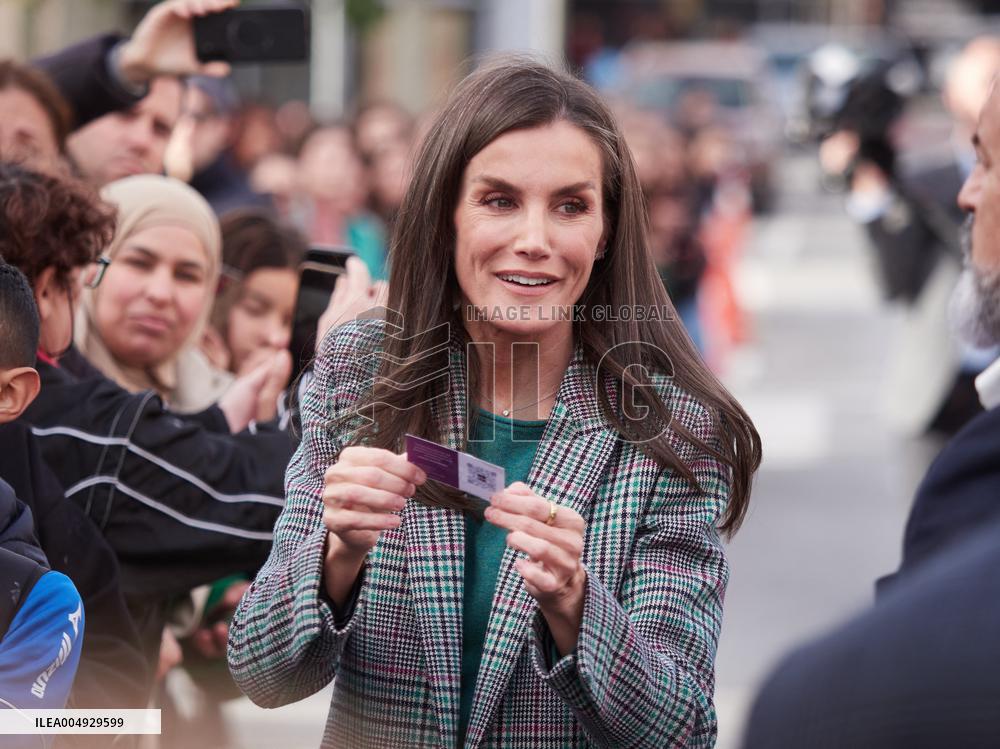 The Queen Attends The Tribute To Filmmaker Alejandro Amenabar - Tudela