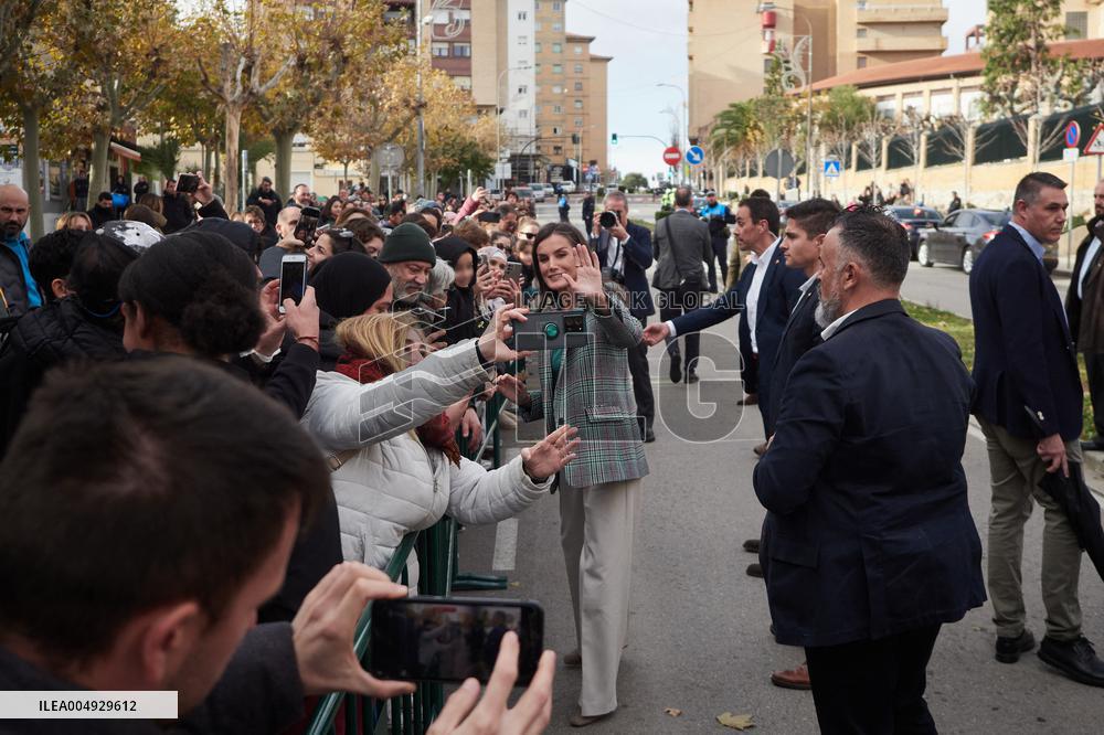 The Queen Attends The Tribute To Filmmaker Alejandro Amenabar - Tudela