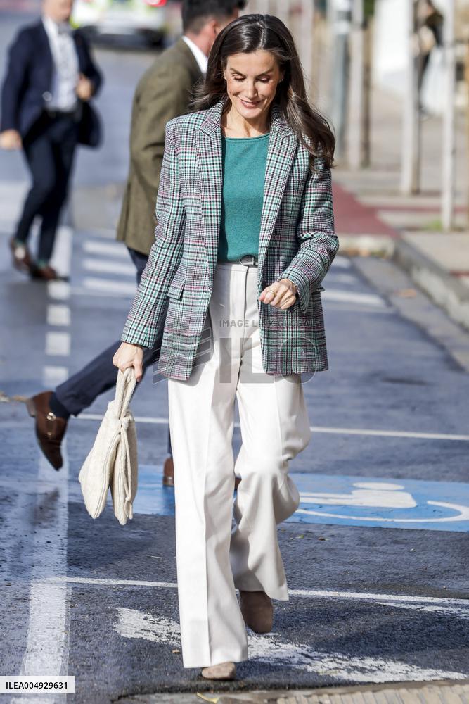 The Queen Attends The Tribute To Filmmaker Alejandro Amenabar - Tudela
