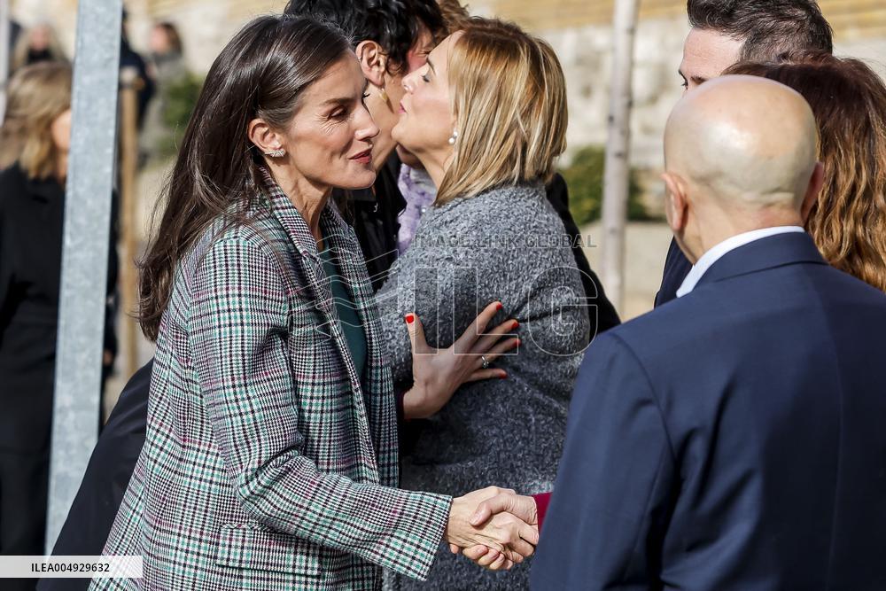 The Queen Attends The Tribute To Filmmaker Alejandro Amenabar - Tudela