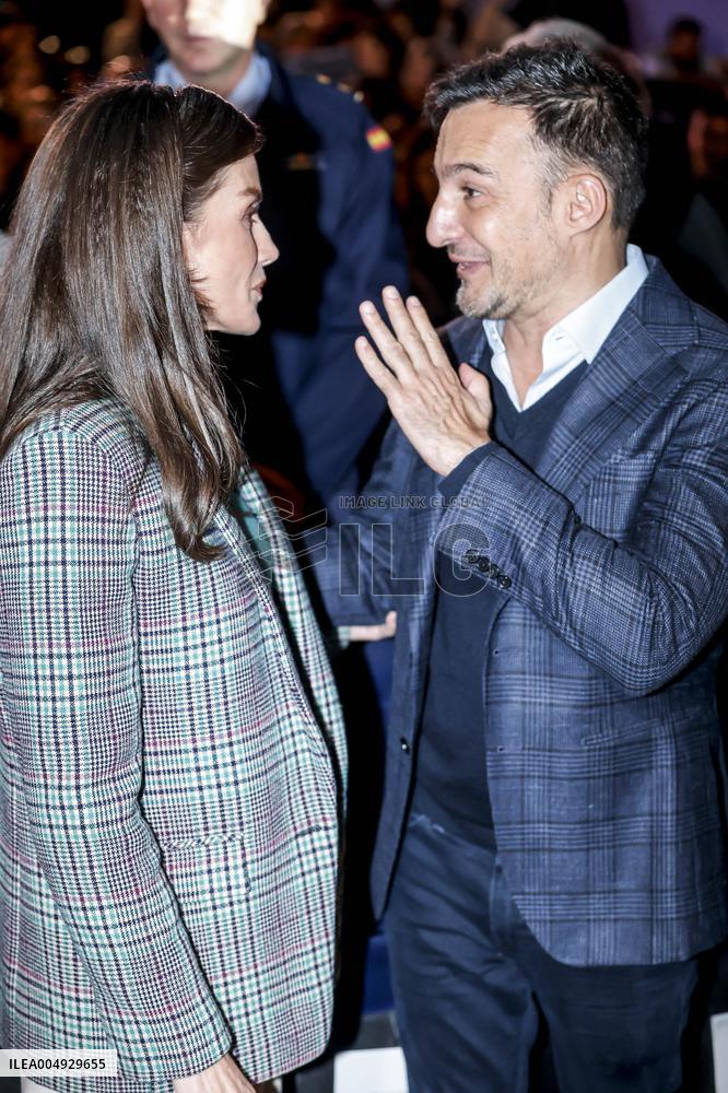 The Queen Attends The Tribute To Filmmaker Alejandro Amenabar - Tudela