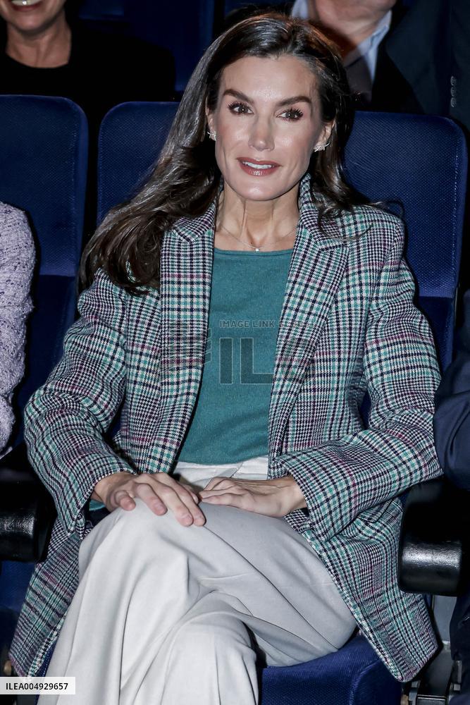 The Queen Attends The Tribute To Filmmaker Alejandro Amenabar - Tudela