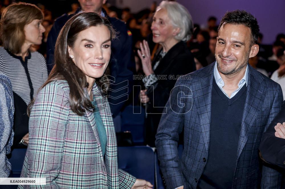 The Queen Attends The Tribute To Filmmaker Alejandro Amenabar - Tudela
