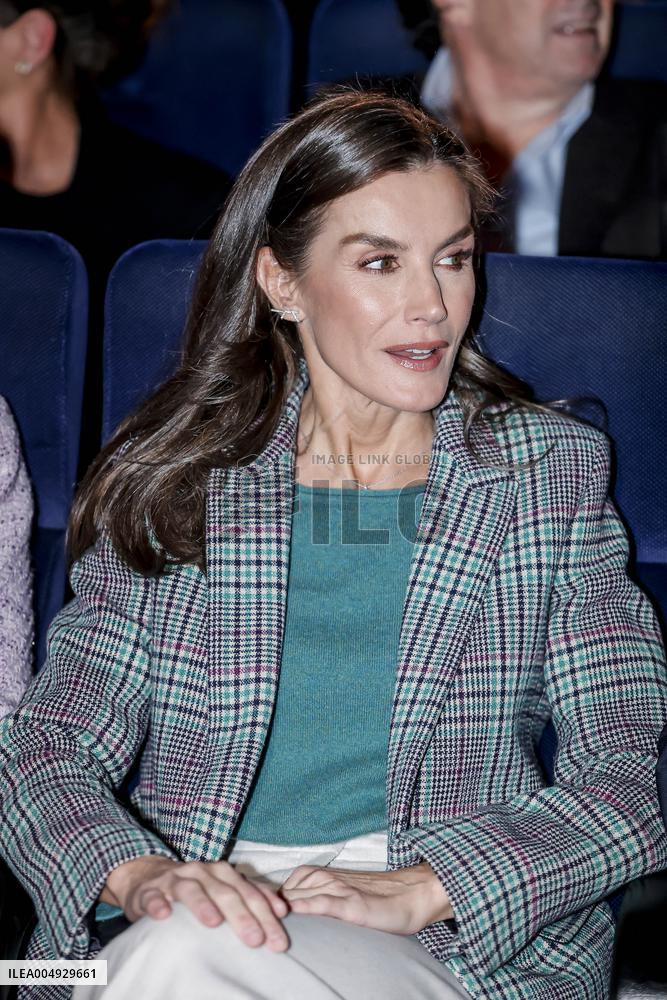 The Queen Attends The Tribute To Filmmaker Alejandro Amenabar - Tudela