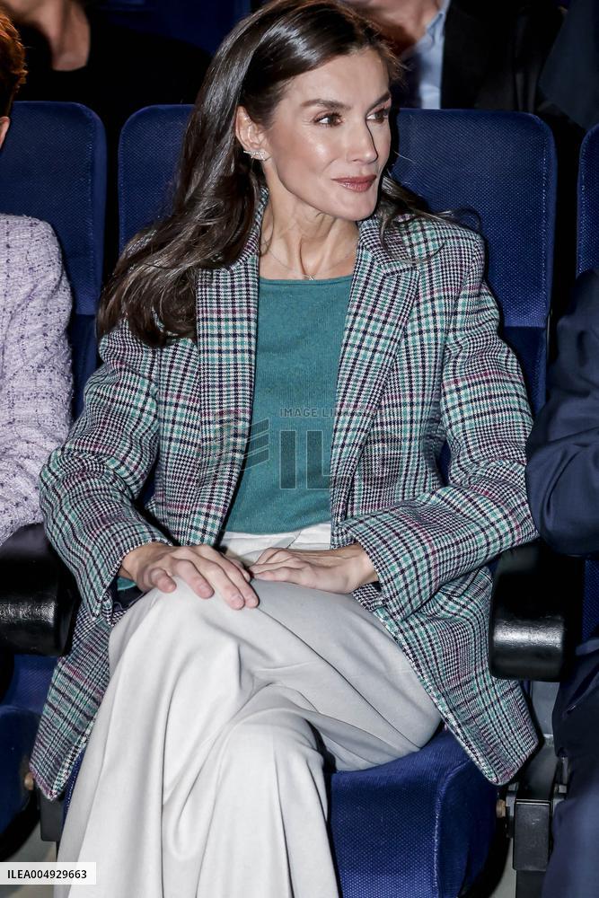 The Queen Attends The Tribute To Filmmaker Alejandro Amenabar - Tudela