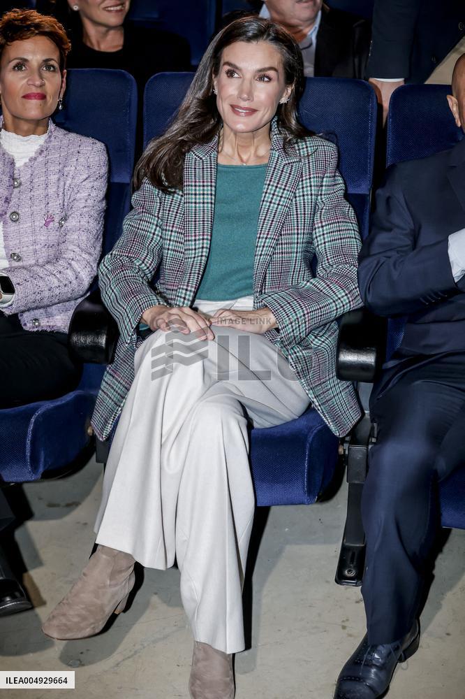 The Queen Attends The Tribute To Filmmaker Alejandro Amenabar - Tudela