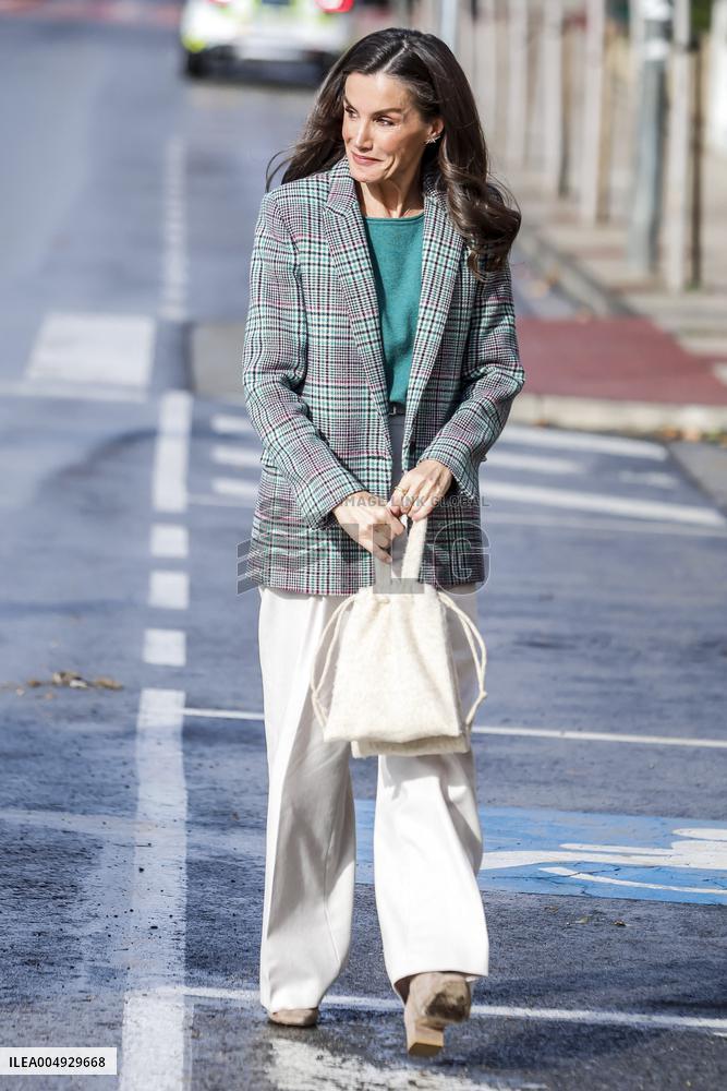 The Queen Attends The Tribute To Filmmaker Alejandro Amenabar - Tudela