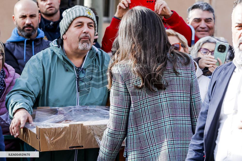 The Queen Attends The Tribute To Filmmaker Alejandro Amenabar - Tudela