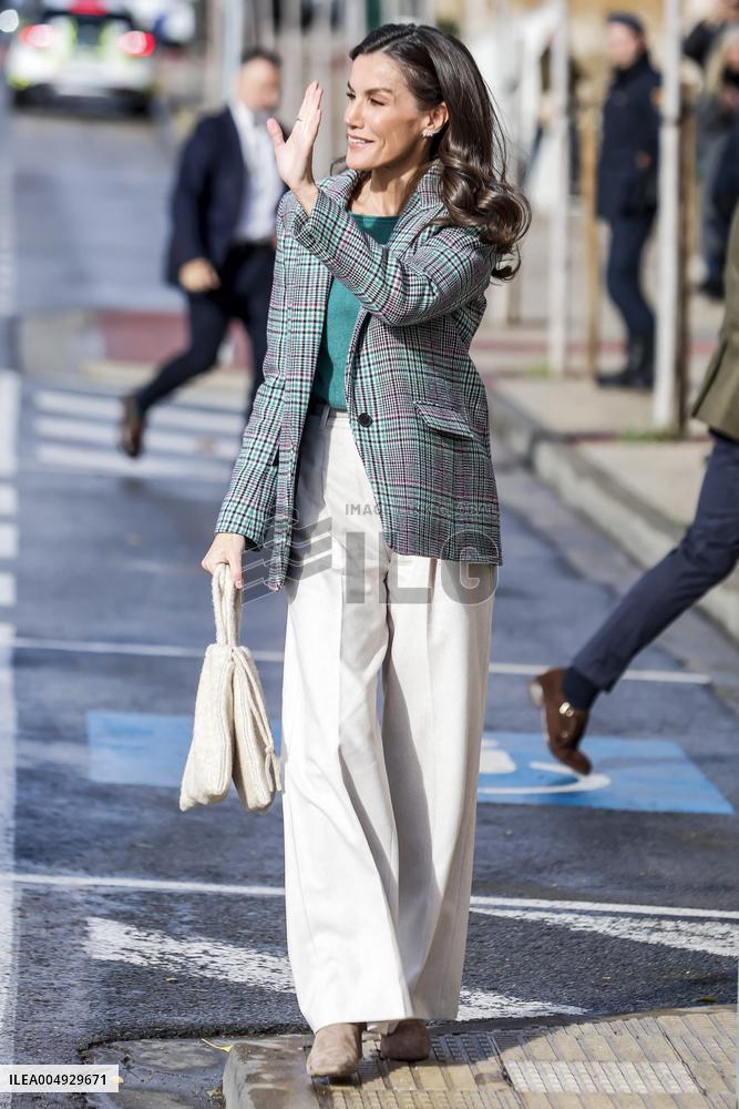 The Queen Attends The Tribute To Filmmaker Alejandro Amenabar - Tudela