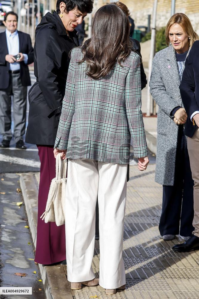 The Queen Attends The Tribute To Filmmaker Alejandro Amenabar - Tudela