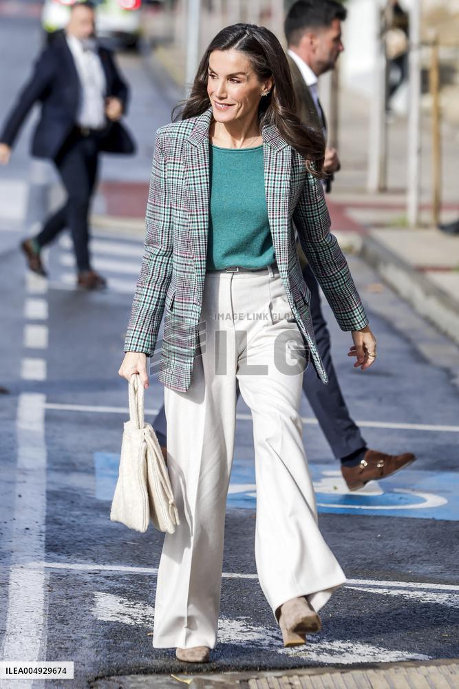 The Queen Attends The Tribute To Filmmaker Alejandro Amenabar - Tudela