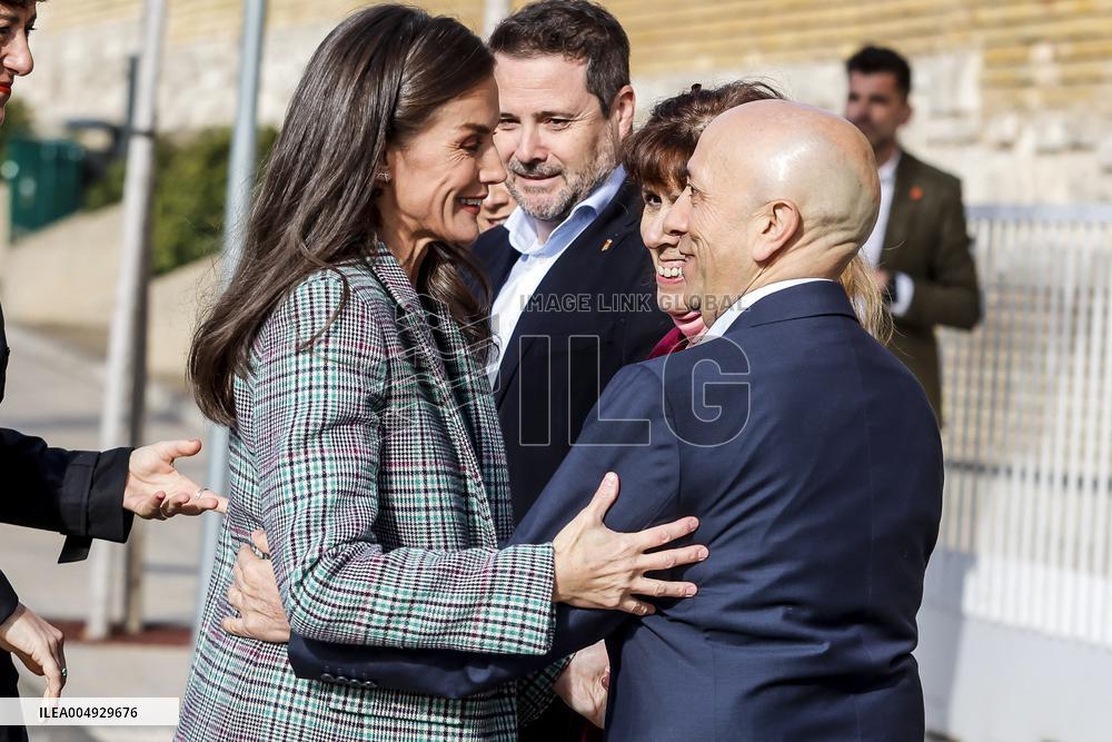 The Queen Attends The Tribute To Filmmaker Alejandro Amenabar - Tudela