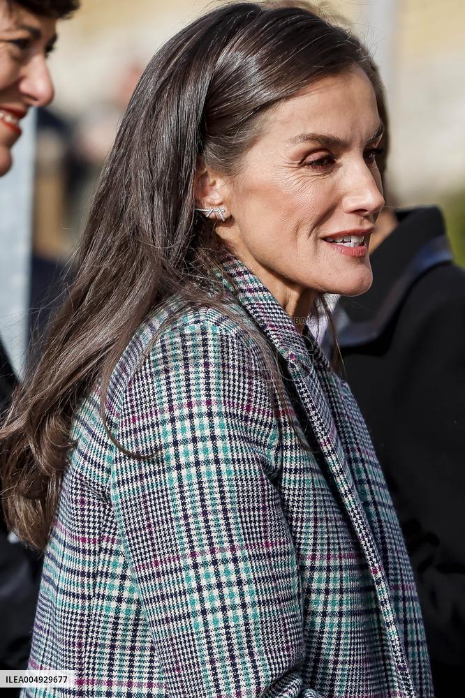 The Queen Attends The Tribute To Filmmaker Alejandro Amenabar - Tudela