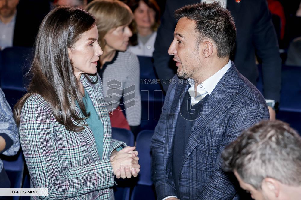 The Queen Attends The Tribute To Filmmaker Alejandro Amenabar - Tudela