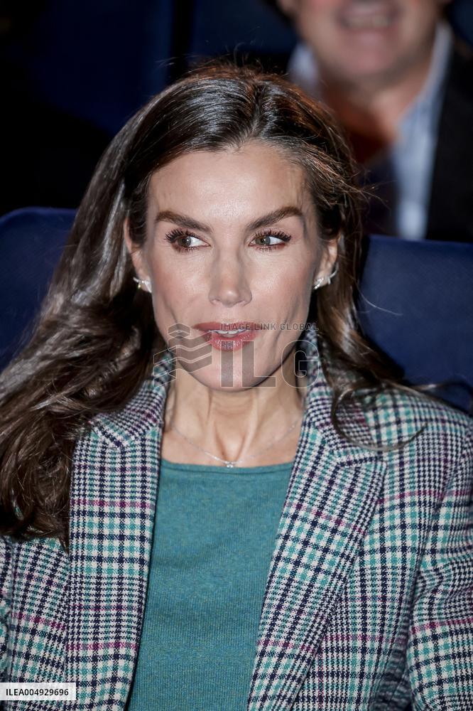 The Queen Attends The Tribute To Filmmaker Alejandro Amenabar - Tudela