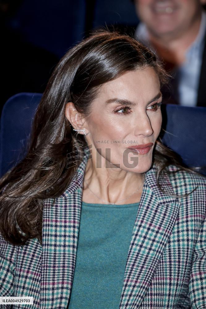 The Queen Attends The Tribute To Filmmaker Alejandro Amenabar - Tudela